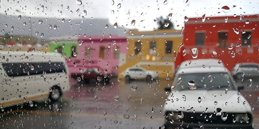 regn i Kapstaden