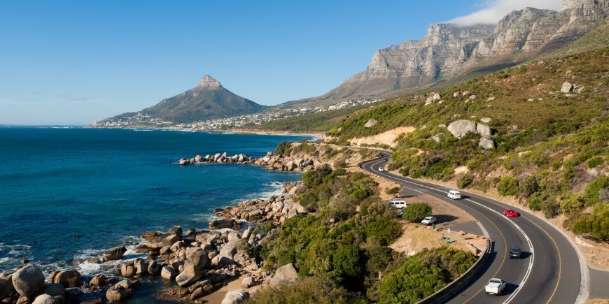 Garden Route - kustväg i Sydafrika